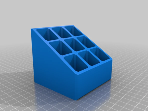 Byr Duvara Montaj Seçenekli Ruj Standı (Sadece Plastik Aparattır!!!) 3D - 3