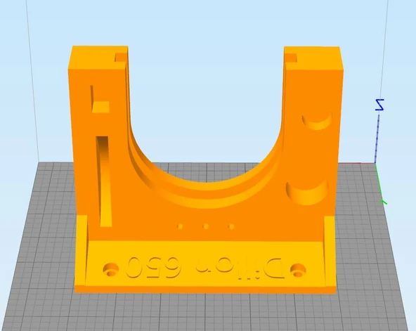 Byr Dillon 650 Takım Kafası Duvar Montajı (Plastik Aparattır!!!) 3D - 3