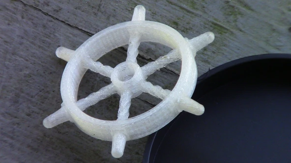 Byr Gemi dümeni kolyesi veya süsü (Plastik Aparattır!!!) 3D - Resim 4