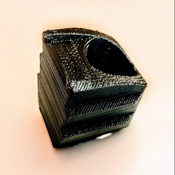 Byr Elvis TCB tarzı blok yüzük (Sadece Plastik Aparattır!!!) 3D - Resim 4