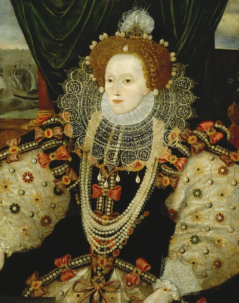 Kraliçe Elizabeth I George Gower Lithophane tarafından (Plastik Aparattır!!!)