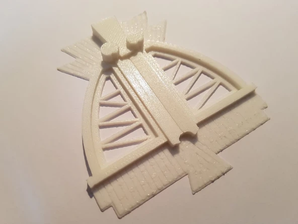 Byr Art Deco Pencere Amsterdam Okulu (Sadece Plastik Aparattır!!!) 3D