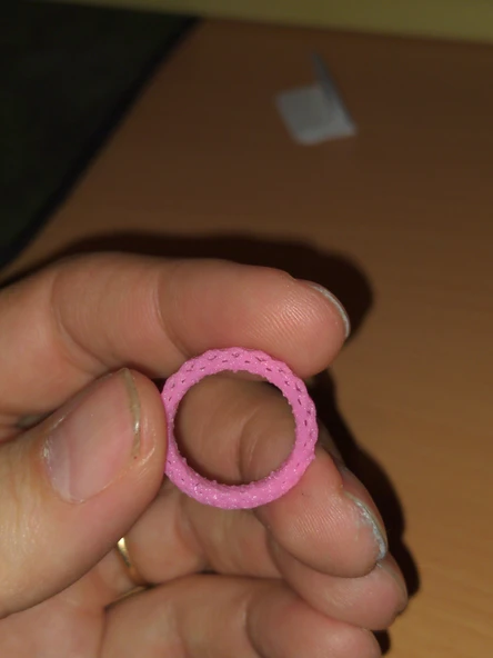 Byr Bükülmüş Yüzük (Plastik Aparattır!!!) 3D - Resim 2