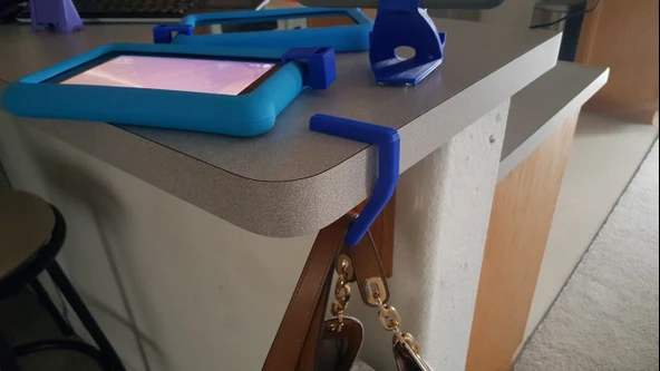 Byr Çanta Askısı (Sadece Plastik Aparattır!!!) 3D - 2