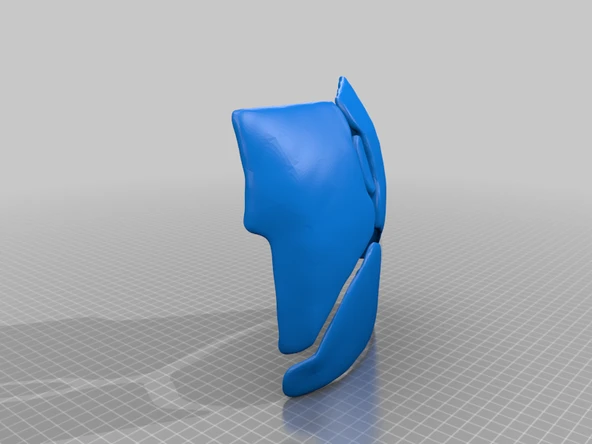 Byr Mandalor Göğüs Plakası (Sadece Plastik Aparattır!!!) 3D - 2