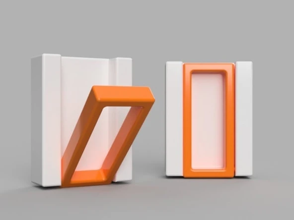 Byr Katlanır Elbise Askısı (Sadece Plastik Aparattır!!!) 3D