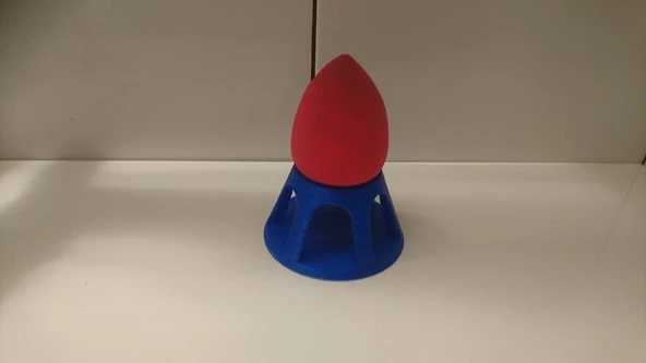 Byr Beauty Blender Allık Sünger Stand / Tutucu (Sadece Plastik Aparattır!!!) 3D