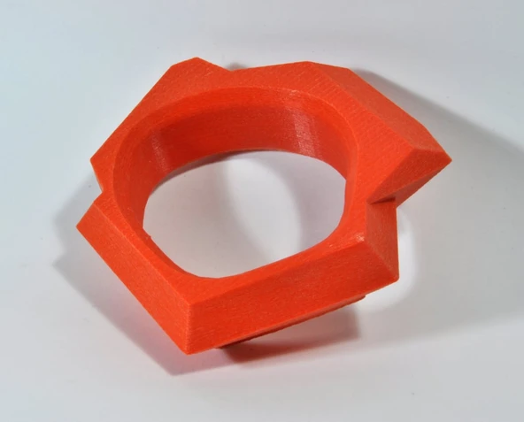 Byr Geometrik Bilezik (Sadece Plastik Aparattır!!!) 3D - Resim 2