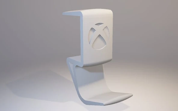 Logolu Xbox Kulaklık Kancası 50 mm (IKEA Kallax) (Plastik Aparattır!!!)