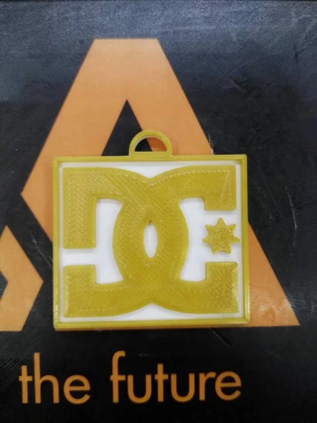 Byr DC ayakkabı anahtarlık (Sadece Plastik Aparattır!!!) 3D - 2