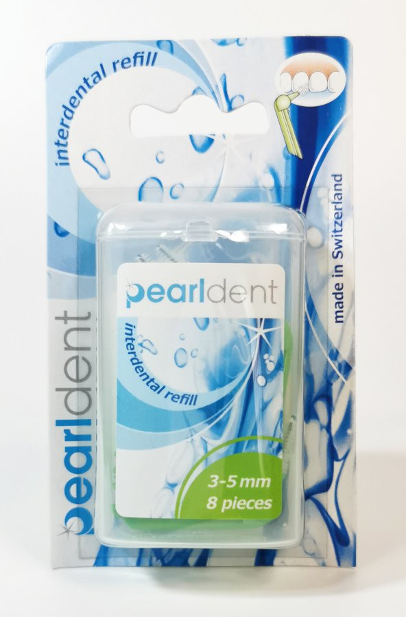 Pearldent Refill 3-5 mm Konik Arayüz Fırçası Yedeği 8 Li