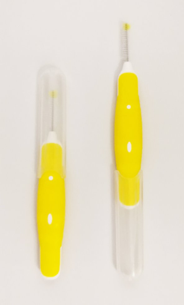 Pearldent ISO 4 Middle - 0.60 mm Kapaklı Arayüz Fırçası 6 Lı - 2