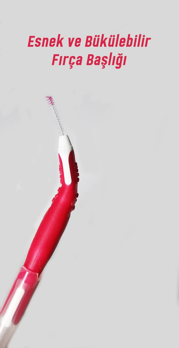 Pearldent ISO 0 Micro - 0.35 mm Kapaklı Arayüz Fırçası 6 Lı - 3