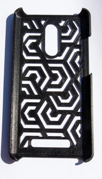 Byr Xiaomi Redmi Note 3 Pro Special Edition (Kate) Kılıf - Geometrik (Sadece Plastik Aparattır!!!) 3D - 4