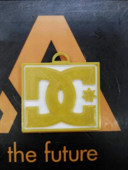 Byr DC ayakkabı anahtarlık (Sadece Plastik Aparattır!!!) 3D - 1