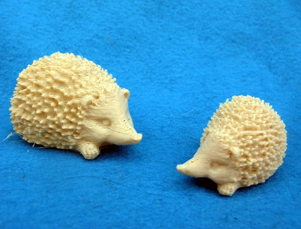 Byr Küçük Kirpi (Sadece Plastik Aparattır!!!) 3D