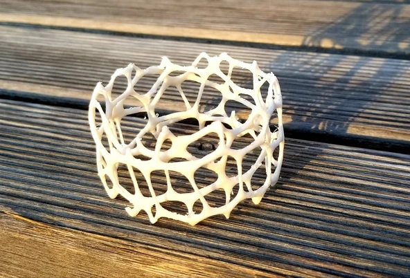 Byr voronoi bilezik (Sadece Plastik Aparattır!!!) 3D - Resim 2