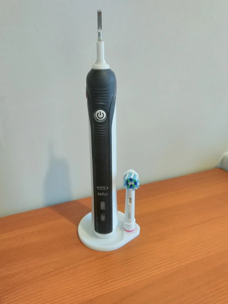 Oral B fırça tutuculu stand (Plastik Aparattır!!!) - 4