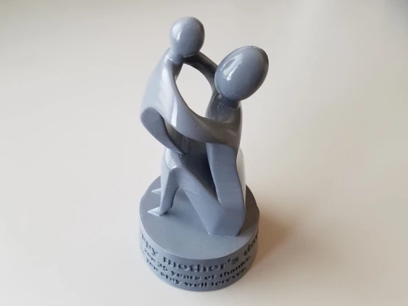Byr Anneler Günü Mesajlı Heykel (Sadece Plastik Aparattır!!!) 3D - 2