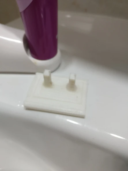 Oral-b fırça standı 2 kişilik (Plastik Aparattır!!!) - 3