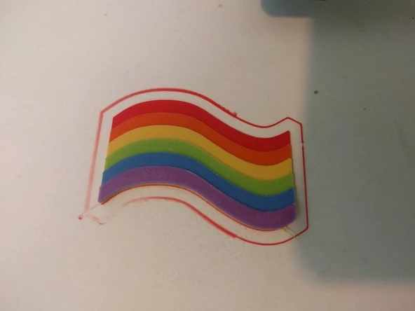 Gurur Rozeti - Tek Ekstrüder (Plastik Aparattır!!!)