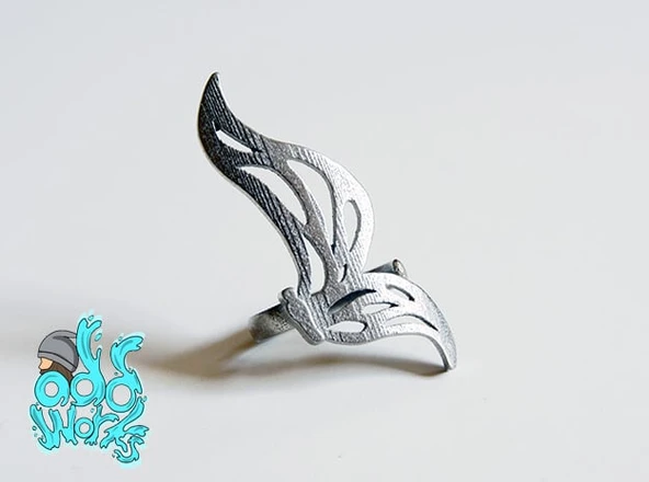 Byr kelebek yüzük (Plastik Aparattır!!!) 3D - Resim 2