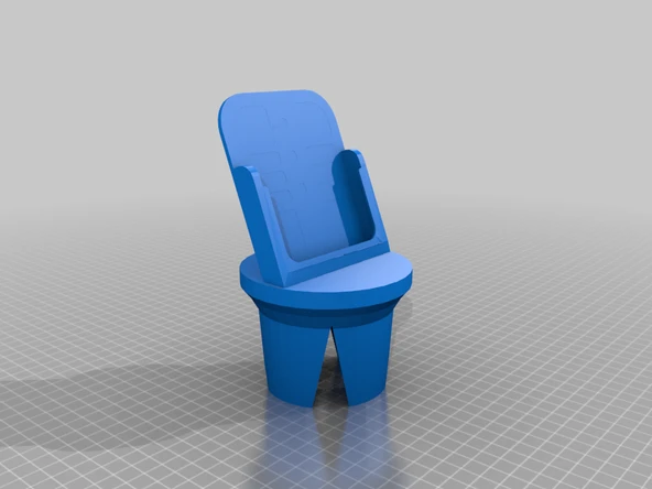 Byr Telefon Bardak Tutucu Montajı (Plastik Aparattır!!!) 3D - 2