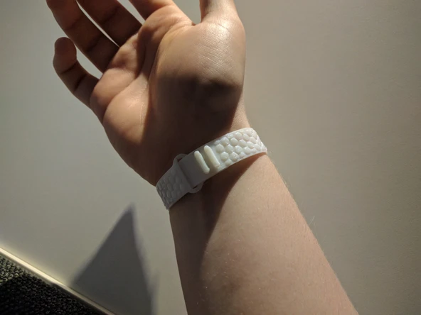 Byr Polygon Stubs ile Bilezik - Ninjaflex (Sadece Plastik Aparattır!!!) 3D - Resim 3