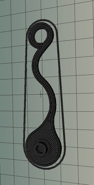 Byr Evrensel Spinner Kolye (Plastik Aparattır!!!) 3D - Resim 4