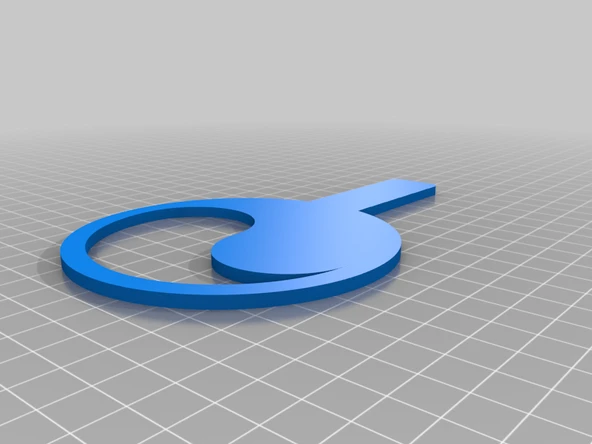 Byr Yingyang kahve şablonu (Plastik Aparattır!!!) 3D - 3