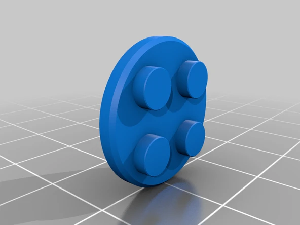 Byr LEGO Spinner Kapağı (Plastik Aparattır!!!) 3D - 4