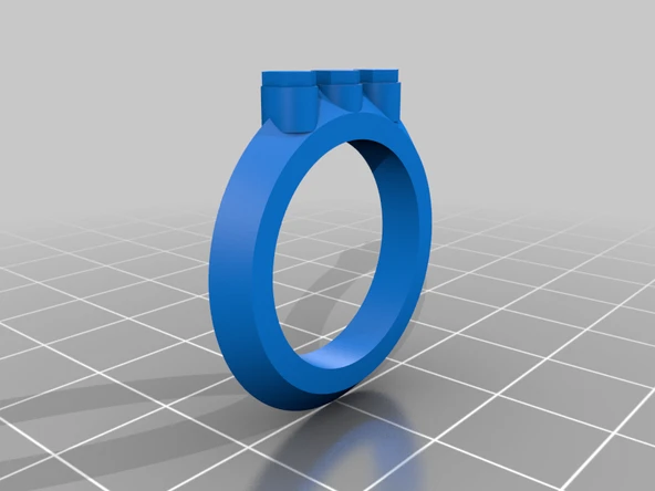 Byr Yüzük Anneler Günü (Plastik Aparattır!!!) 3D - Resim 3