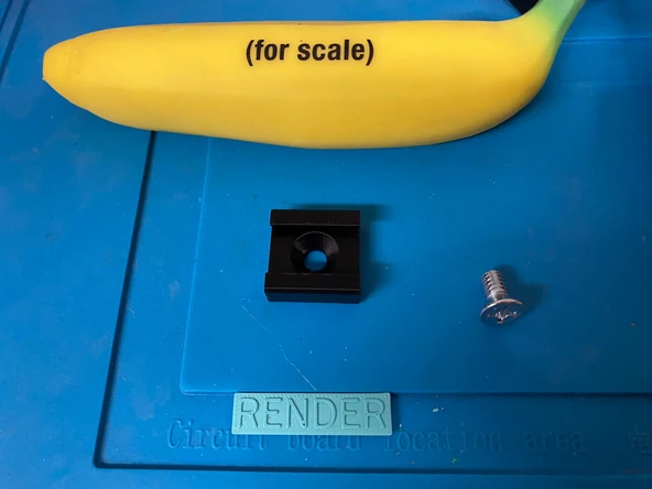 Byr Soğuk Ayakkabı 1/4-20 Adaptör (Plastik Aparattır!!!) 3D - Resim 4