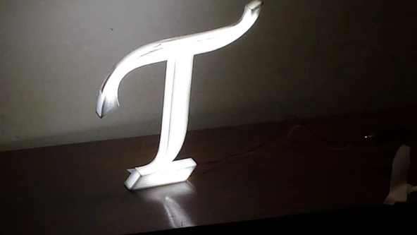 Byr Işıklı Harfler (Sadece Plastik Aparattır!!!) 3D - Resim 3