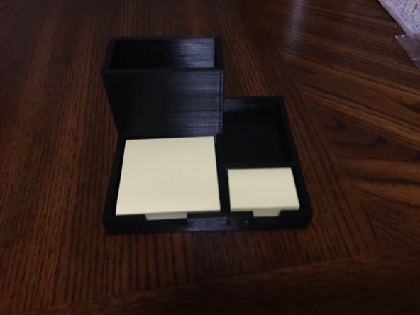 Byr Post-it Not Caddy ve Masa Organizatörü (Sadece Plastik Aparattır!!!) 3D - Resim 3