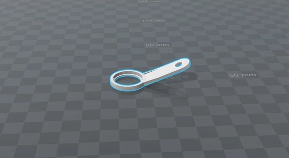 Byr Kapı telefonundan anahtar (Plastik Aparattır!!!) 3D