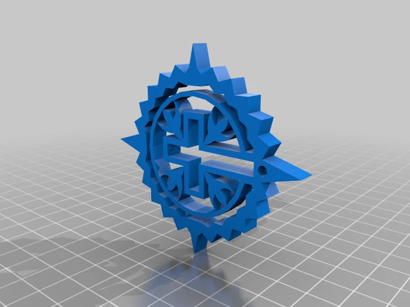 Byr Çapraz Kolye (Sadece Plastik Aparattır!!!) 3D - Resim 2