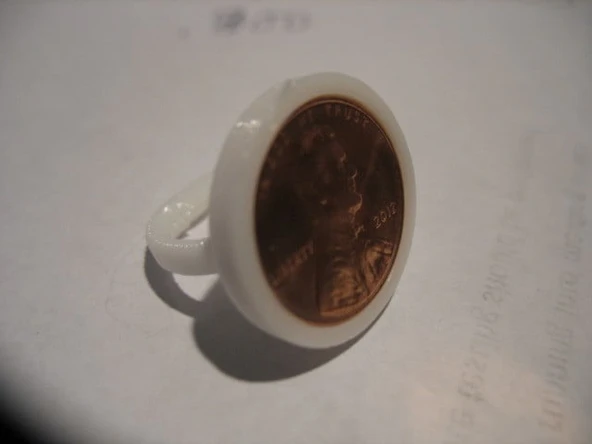 Byr Çocuk Penny Yüzük (Plastik Aparattır!!!) 3D ürün görseli