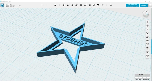 Byr Dallas Cowboys Çerez Kesici (Sadece Plastik Aparattır!!!) 3D - Resim 3