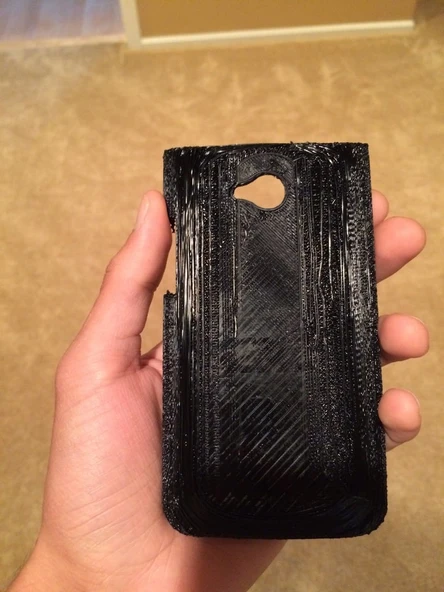 Byr HTC One için zor çanta (Sadece Plastik Aparattır!!!) 3D - 2