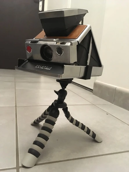 Polaroid SX-70 Tripod Adaptörü (Plastik Aparattır!!!) - 5