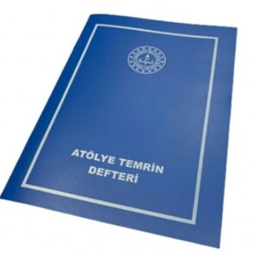Atölye Temrin Defteri Plastik Kapak - 4 adet