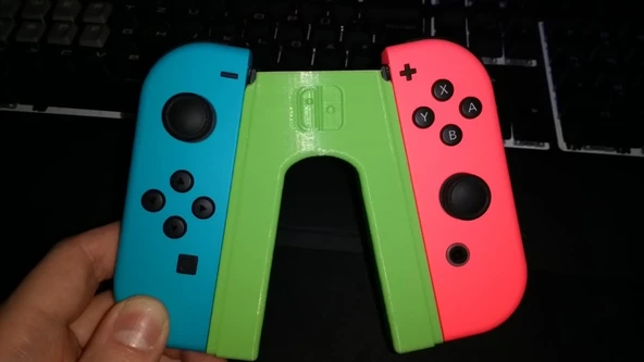 Byr Nintendo Switch joy-con tutma yeri (düzleştirilmiş üst kısım) (Sadece Plastik Aparattır!!!) 3D ürün görseli