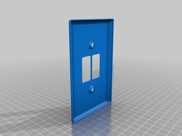 Byr Lego Uyumlu Işık Anahtarı Kapağı (Sadece Plastik Aparattır!!!) 3D - 4