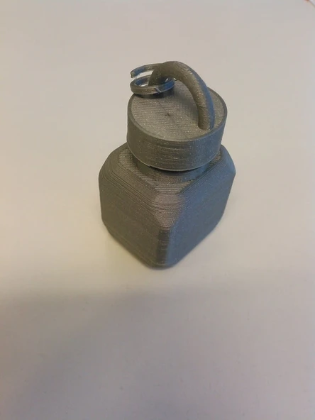 Byr ilmekli ve kancalı vidalı üst kübik şişe (Sadece Plastik Aparattır!!!) 3D - Resim 4