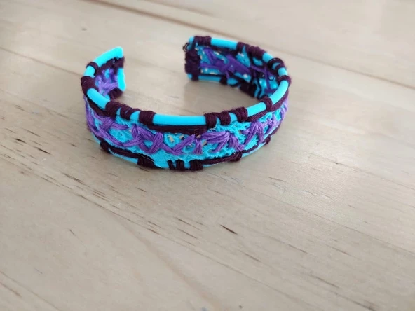 Byr çiçek bilezik 3 (Plastik Aparattır!!!) 3D - Resim 5