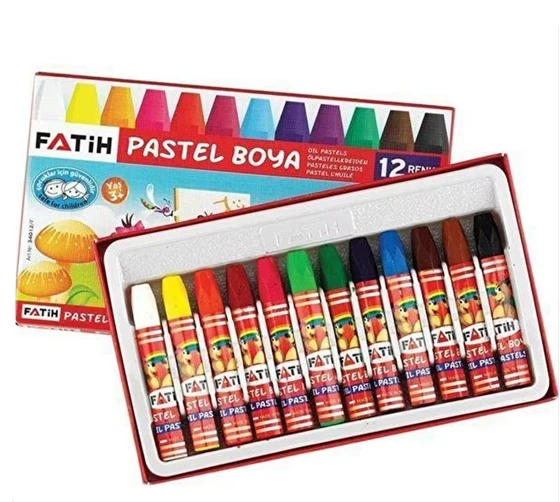 Fatih Pastel Boya 12Li - 2 adet ürün görseli 1