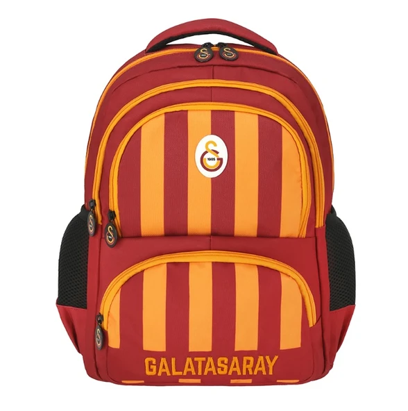 Galatasaray Lisanslı Çubuklu Okul Çantası Sırt Çantası Kod:25539 Orijinal