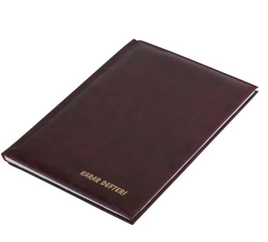 Karar Defteri 100 Yaprak 25X35 Boş Sayfa Düz Ciltli