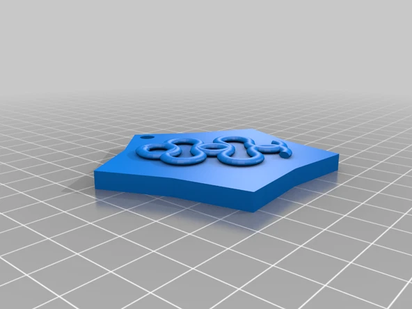 Byr Kıvırcık Tüp Küpe (Sadece Plastik Aparattır!!!) 3D - 3